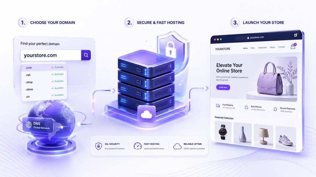 Domain and Hosting