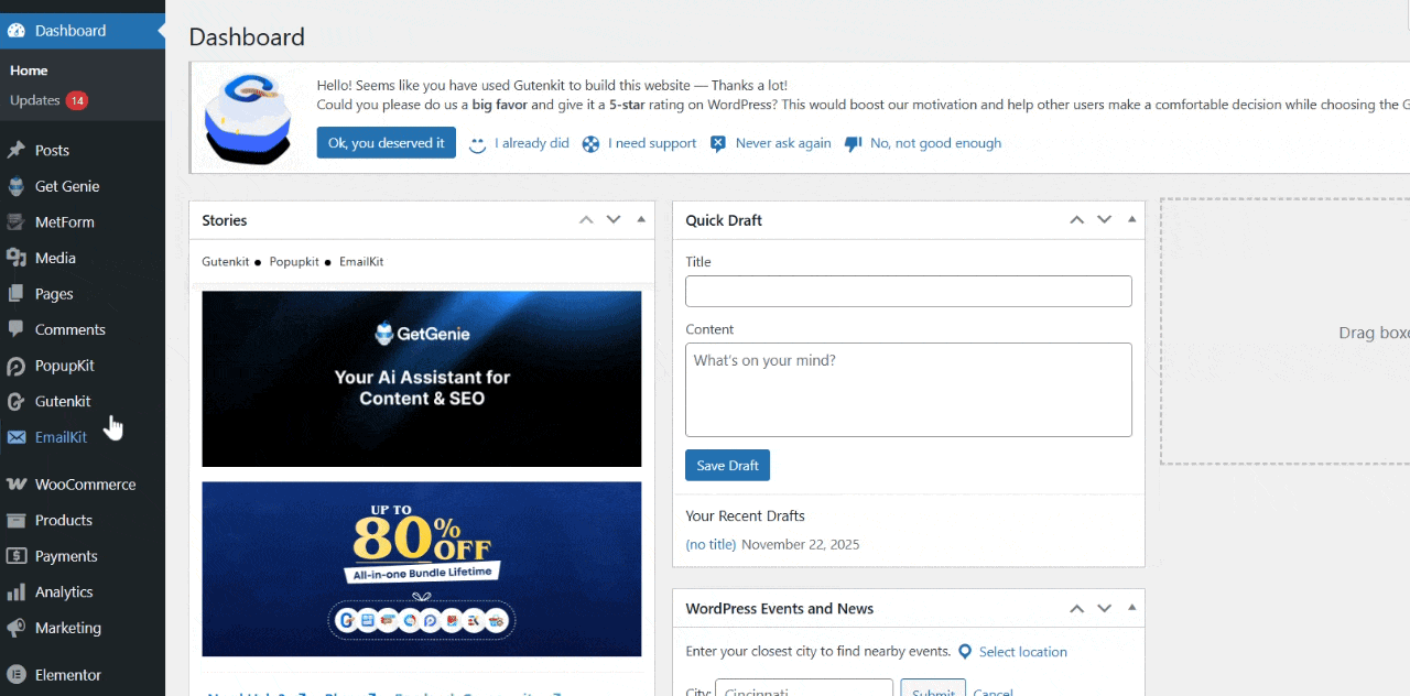 Enable Countdown Timer