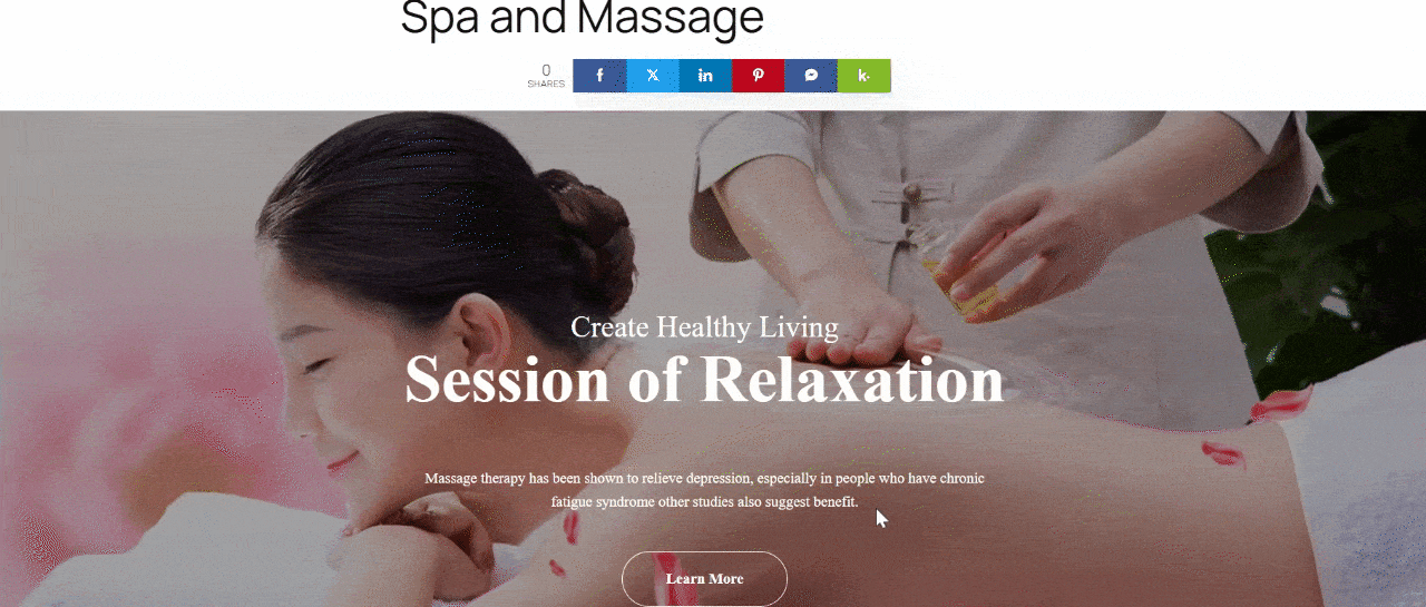 Countdown timer on live